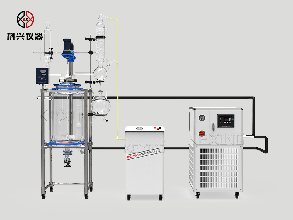 雙層玻璃反應釜配套設備 雙層玻璃反應釜配套設備